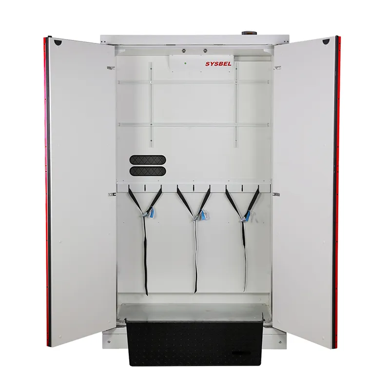 Sysbel 30-Minute Red Three-Cylinder EN 14470-2 Fire Resistant Gas Cylinder Cabinets 2 Sysbel 30-Minute Red Three-Cylinder EN 14470-2 Fire Resistant Gas Cylinder Cabinets 2